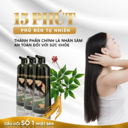 Dầu gội Sin Hair nhuộm tóc bạc