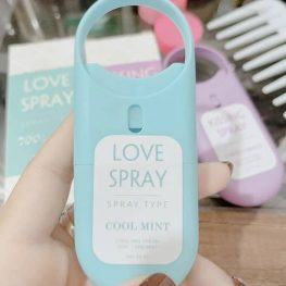 Xịt thơm miệng Love Spray Cool mint TQ-GROUP hàng chính hãng