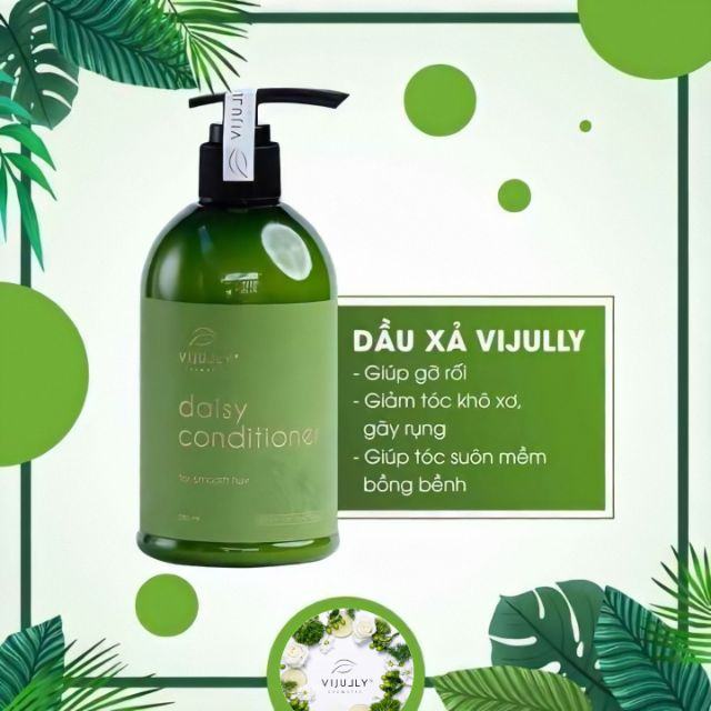 Dầu xả dừa ViJully phục hồi tóc hư tổn