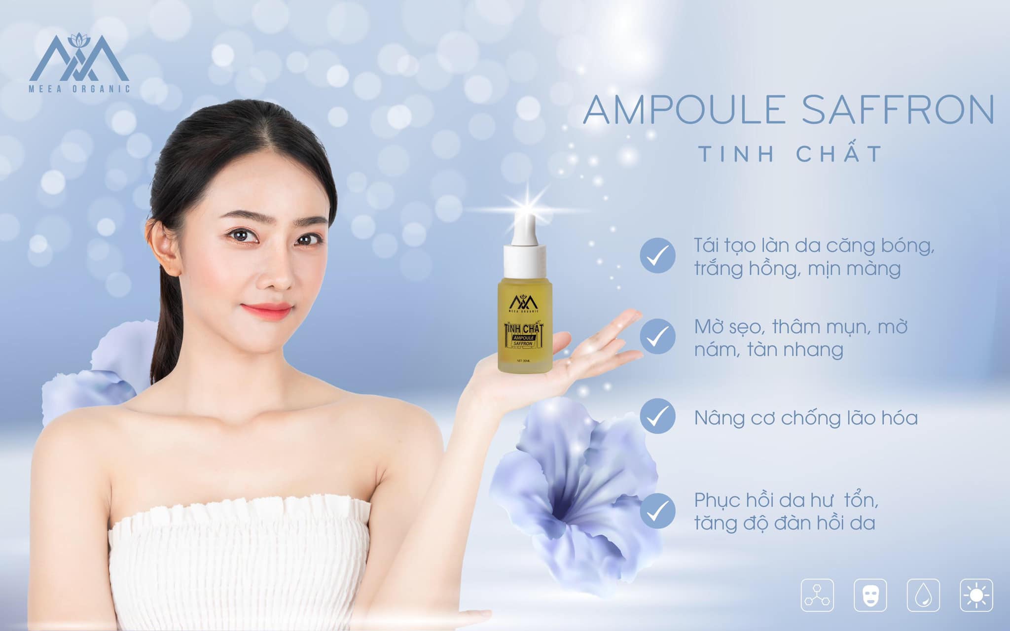 Serum Ampoule Saffron MeeA Organic