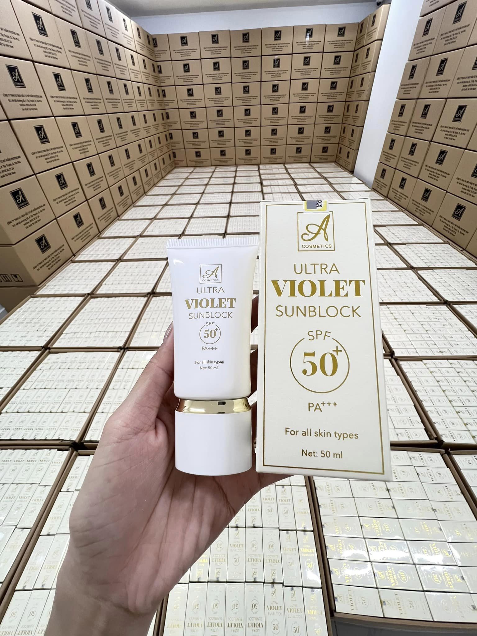 Kem Chống Nắng A Cosmetics Ultra Violet Sunblock Mỹ Phẩm Phương Anh 4 Kem Chống Nắng A Cosmetics Ultra Violet Sunblock Mỹ Phẩm Phương Anh