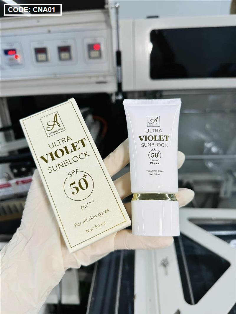 Kem Chống Nắng A Cosmetics Ultra Violet Sunblock Mỹ Phẩm Phương Anh 2 Kem Chống Nắng A Cosmetics Ultra Violet Sunblock Mỹ Phẩm Phương Anh