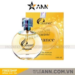 Nước Hoa Nữ Charme Chance 30ml - 8938509617264