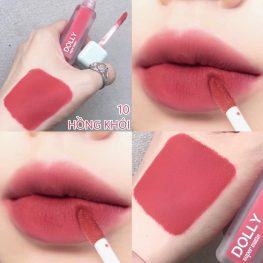 Son kem lì Dolly Super Matte chính hãng (mua 1 tặng 1)