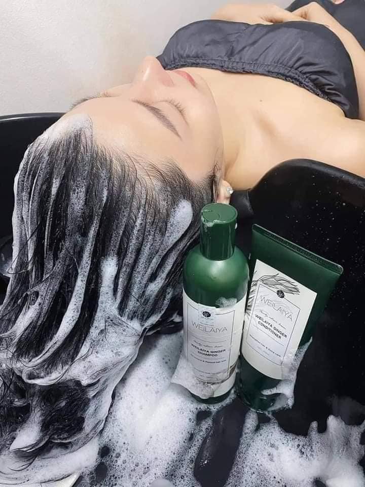 15100-140426380-4973337629404489-3326424892080025538-n-5.jpg Combo bộ dầu gội xả Weilaiya mọc tóc chiết xuất gừng xả - 6971025880370