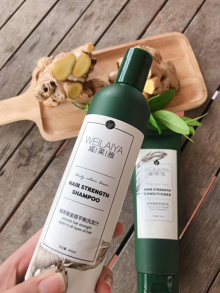Đánh giá combo bộ dầu gội xả Weilaiya mọc tóc chiết xuất gừng xả 19 Đánh giá combo bộ dầu gội xả Weilaiya mọc tóc chiết xuất gừng xả