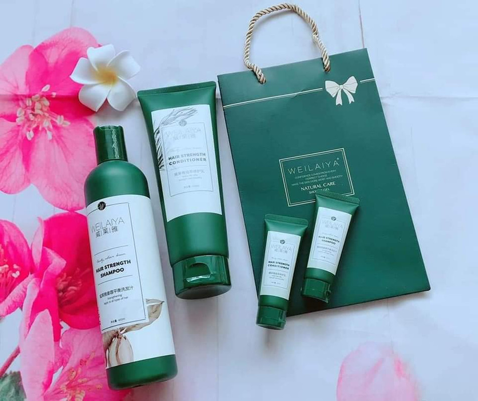 15100-bo-dau-goi-gung-xa-weilaiya-400ml-4-6.jpg Combo bộ dầu gội xả Weilaiya mọc tóc chiết xuất gừng xả - 6971025880370