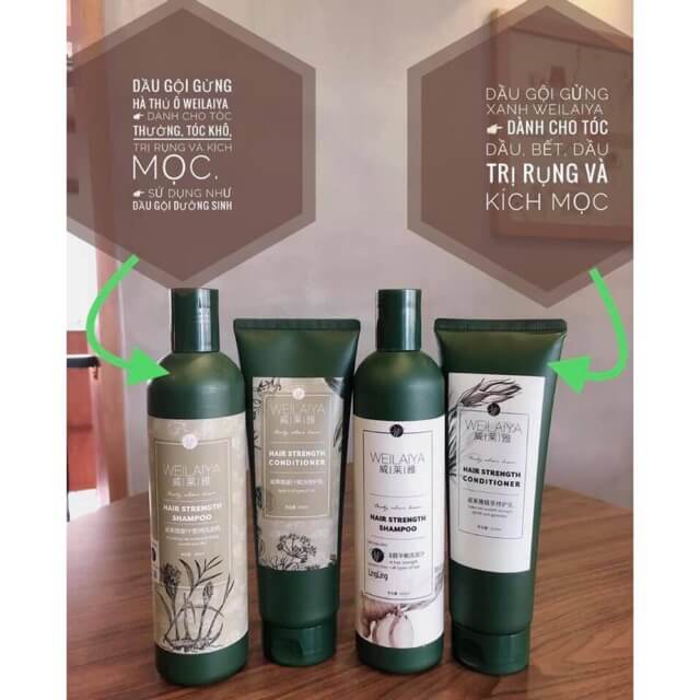 15100-dau-goi-weilaiya-hk-5.jpg Combo bộ dầu gội xả Weilaiya mọc tóc chiết xuất gừng xả - 6971025880370