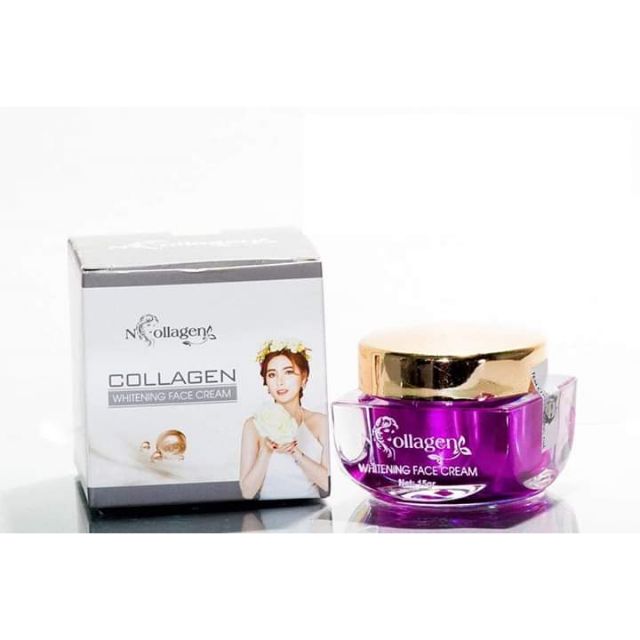 Kem Face Tím N Collagen Làm Sáng Da Giảm Thâm Nám