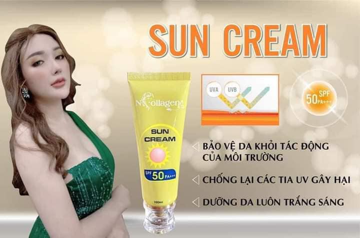 Kem Chống Nắng Sun Cream N Collagen