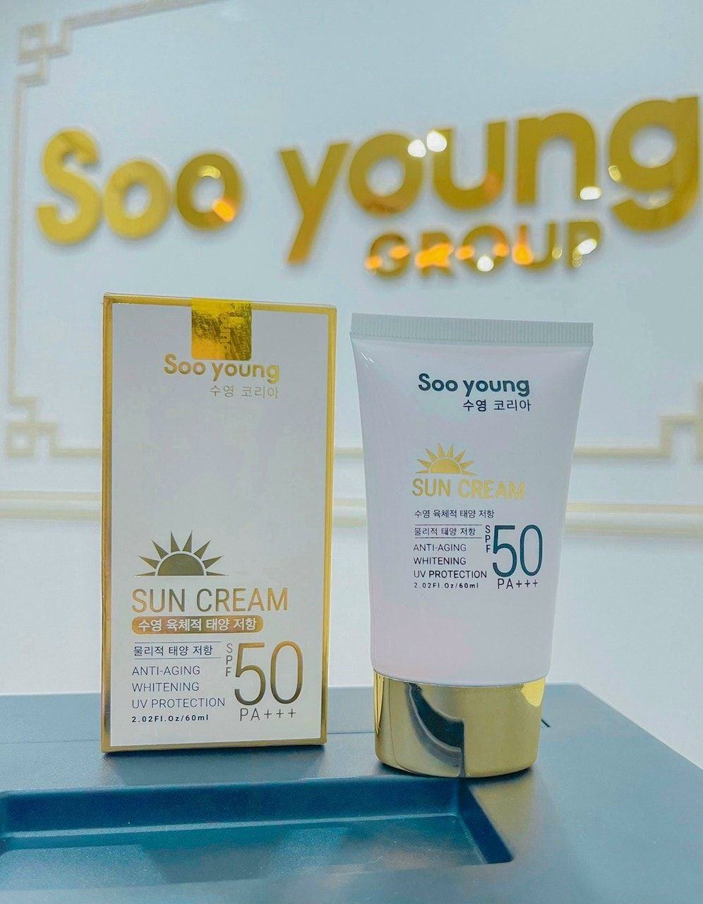 Kem chống nắng vật lý Soo Young Sun Cream