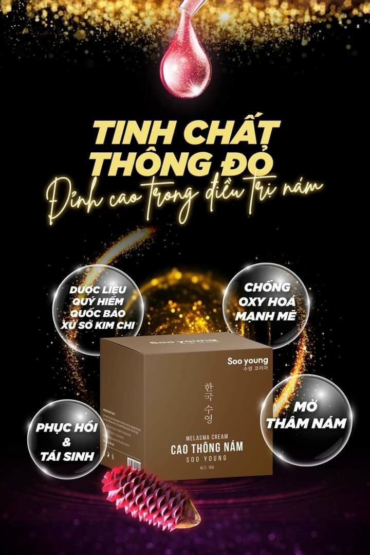 Cao thông nám Soo Young Hàn Quốc 2 Cao thông nám Soo Young Hàn Quốc