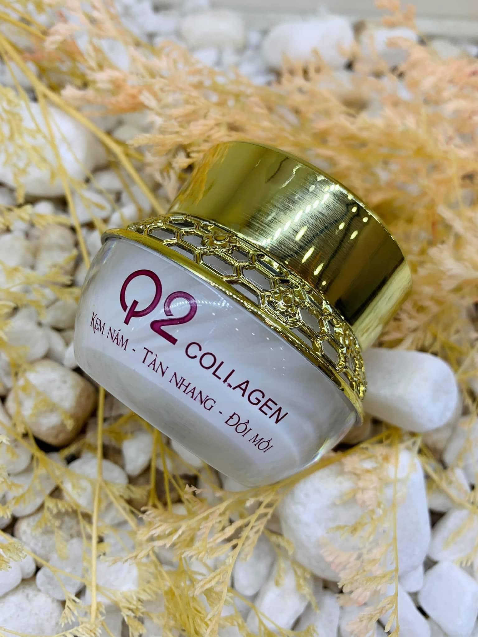 Kem face trị nám tàn nhang đồi mồi Q2 Collagen Sublimation Beauty 9 Kem face trị nám tàn nhang đồi mồi Q2 Collagen Sublimation Beauty