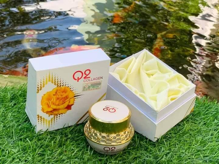 Kem face trị nám tàn nhang đồi mồi Q2 Collagen Sublimation Beauty 5 Kem face trị nám tàn nhang đồi mồi Q2 Collagen Sublimation Beauty