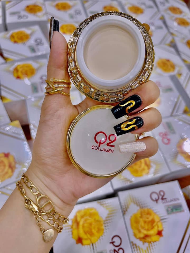 Kem face trị nám tàn nhang đồi mồi Q2 Collagen Sublimation Beauty 8 Kem face trị nám tàn nhang đồi mồi Q2 Collagen Sublimation Beauty