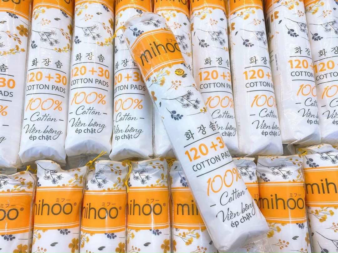 15306-185776336-1473094993047864-9154688412283340738-n-3.jpg Bông Tẩy Trang Mihoo 150 Miếng - 8936112021119