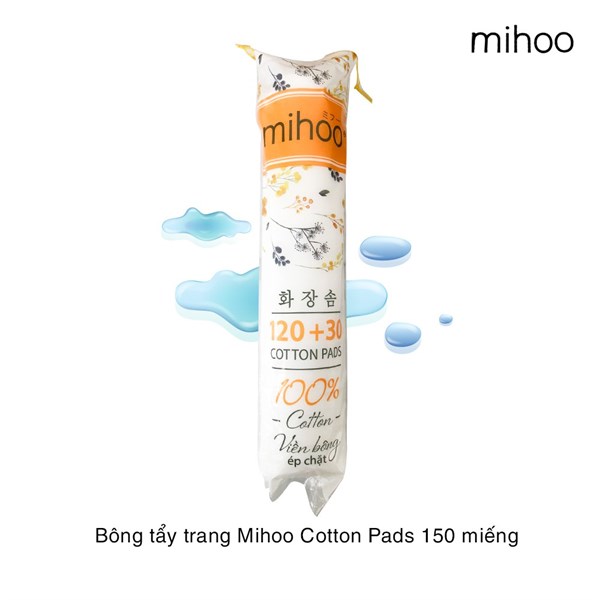 Bông Tẩy Trang Mihoo 150 Miếng 7 Bông Tẩy Trang Mihoo 150 Miếng
