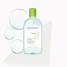 Nước Tẩy Trang Bioderma Dành Cho Da Dầu & Hỗn Hợp 500ml Sébium H2O - 3401575645851