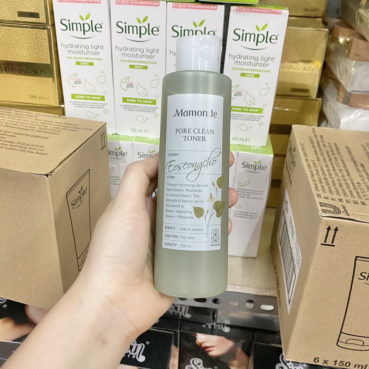 Phân phối nước hoa hồng Mamonde diếp cá cân bằng kiểm soát nhờn cho da dầu 250ml Chính Hãng 7 Nước hoa hồng Mamonde diếp cá cân bằng kiểm soát nhờn cho da dầu 250ml Chính Hãng