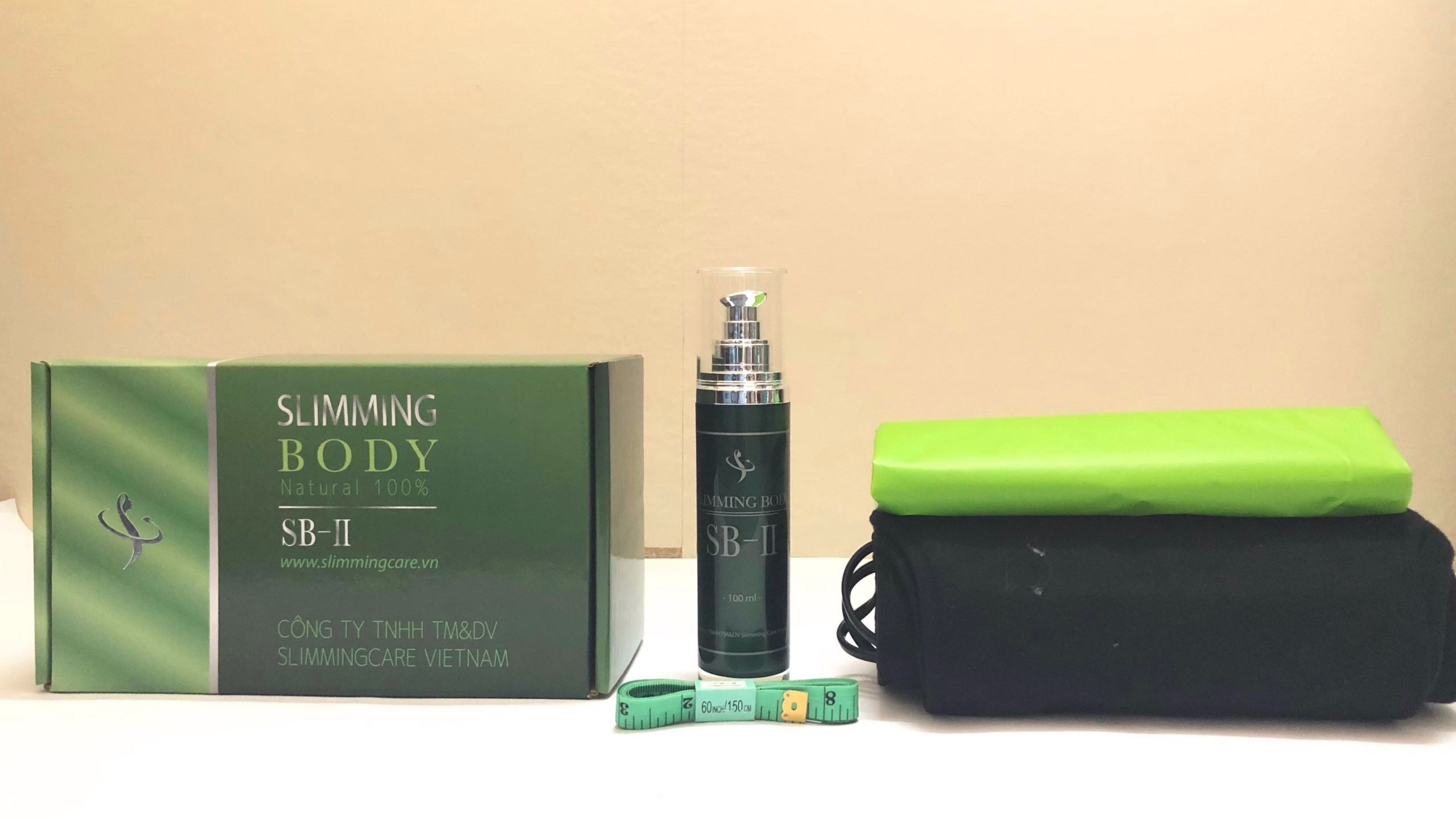 Bộ Ủ nóng tan mỡ Slimming Body 2 chính hãng