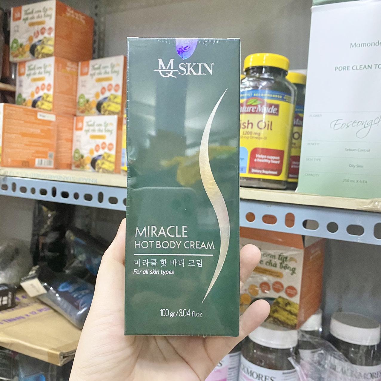 Kem truyền giảm mỡ Miracle hot body Cream MQ Skin chính hãng 6 Kem truyền giảm mỡ Miracle hot body Cream MQ Skin chính hãng