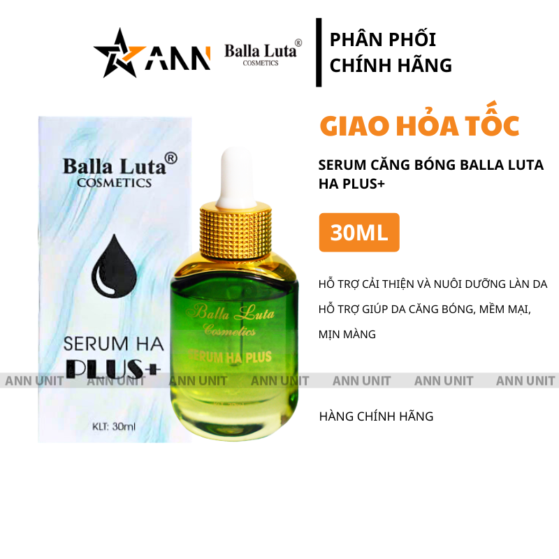 Serum Căng Bóng Balla Luta Ha Plus+ 30ml