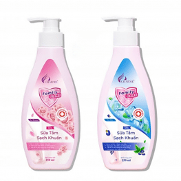 Combo 2 chai sữa tắm sạch khuẩn Charme Family Care Chính hãng - 8936194691590