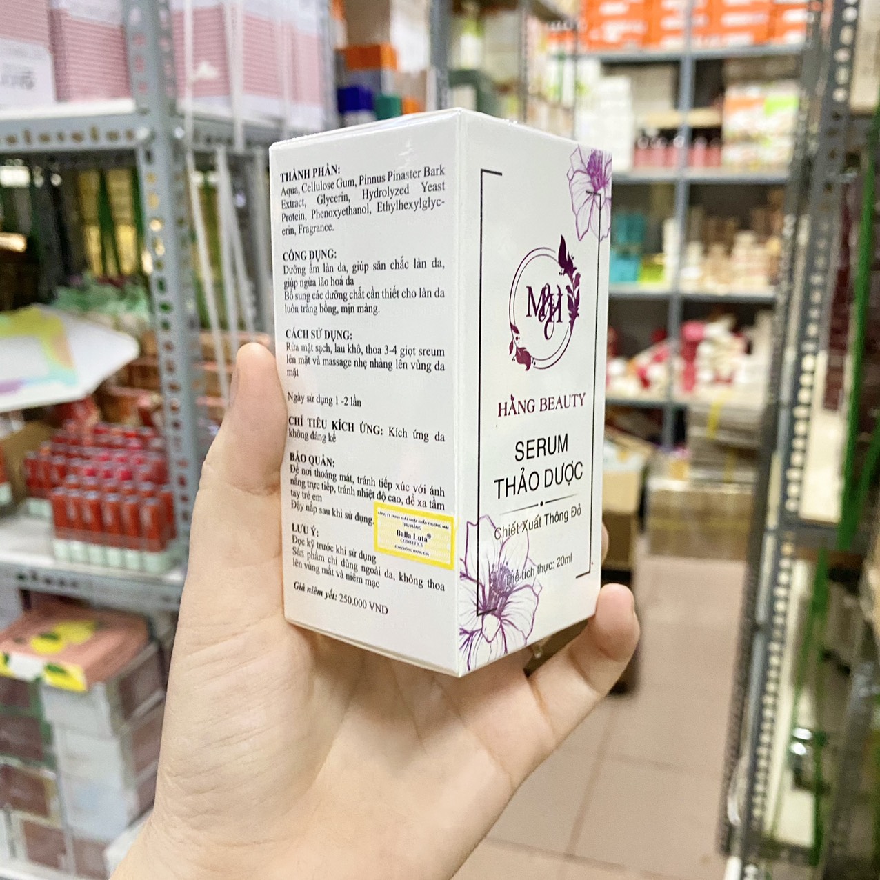 15560-z2885076941883-9dd1fd2586f187d139ec691506be135b-6.jpg Serum Thảo Dược Balla Luta Hằng Beauty 20ml - 8936144070024