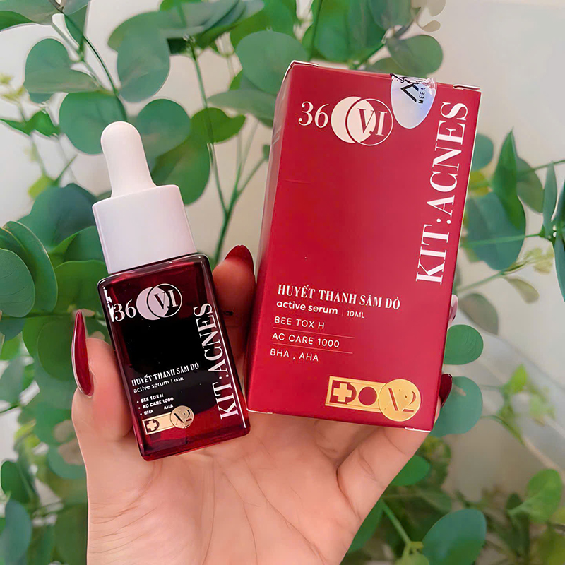 Serum Cốt Huyết Thanh Thảo Dược Sâm Đỏ 36 Vị 10ml MeeA Origin 10 Serum Cốt Huyết Thanh Thảo Dược Sâm Đỏ 36 Vị 10ml MeeA Origin