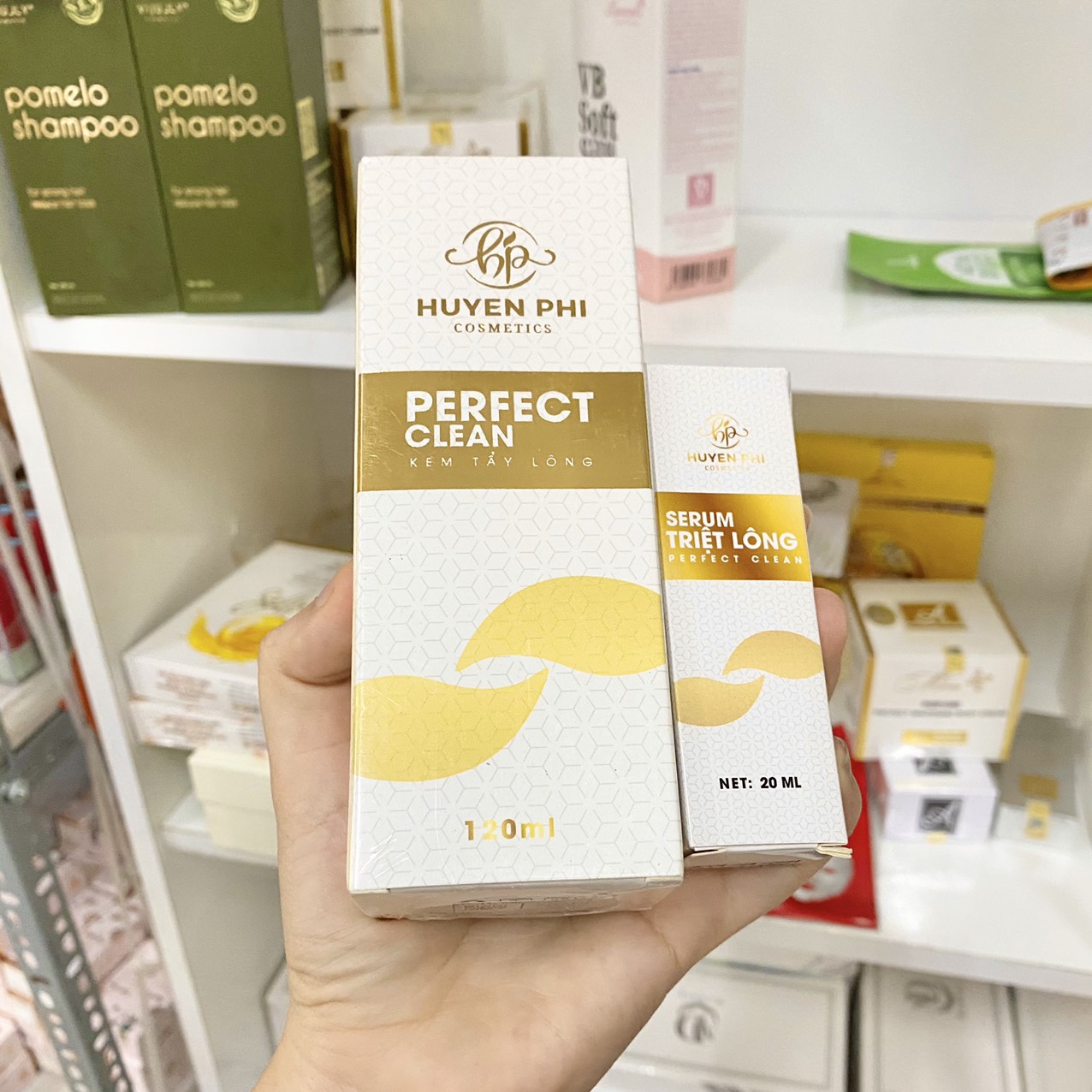 Combo Kem Tẩy Lông Huyền Phi Và Serum Triệt Lông Huyền Phi 9 Combo Kem Tẩy Lông Huyền Phi Và Serum Triệt Lông Huyền Phi