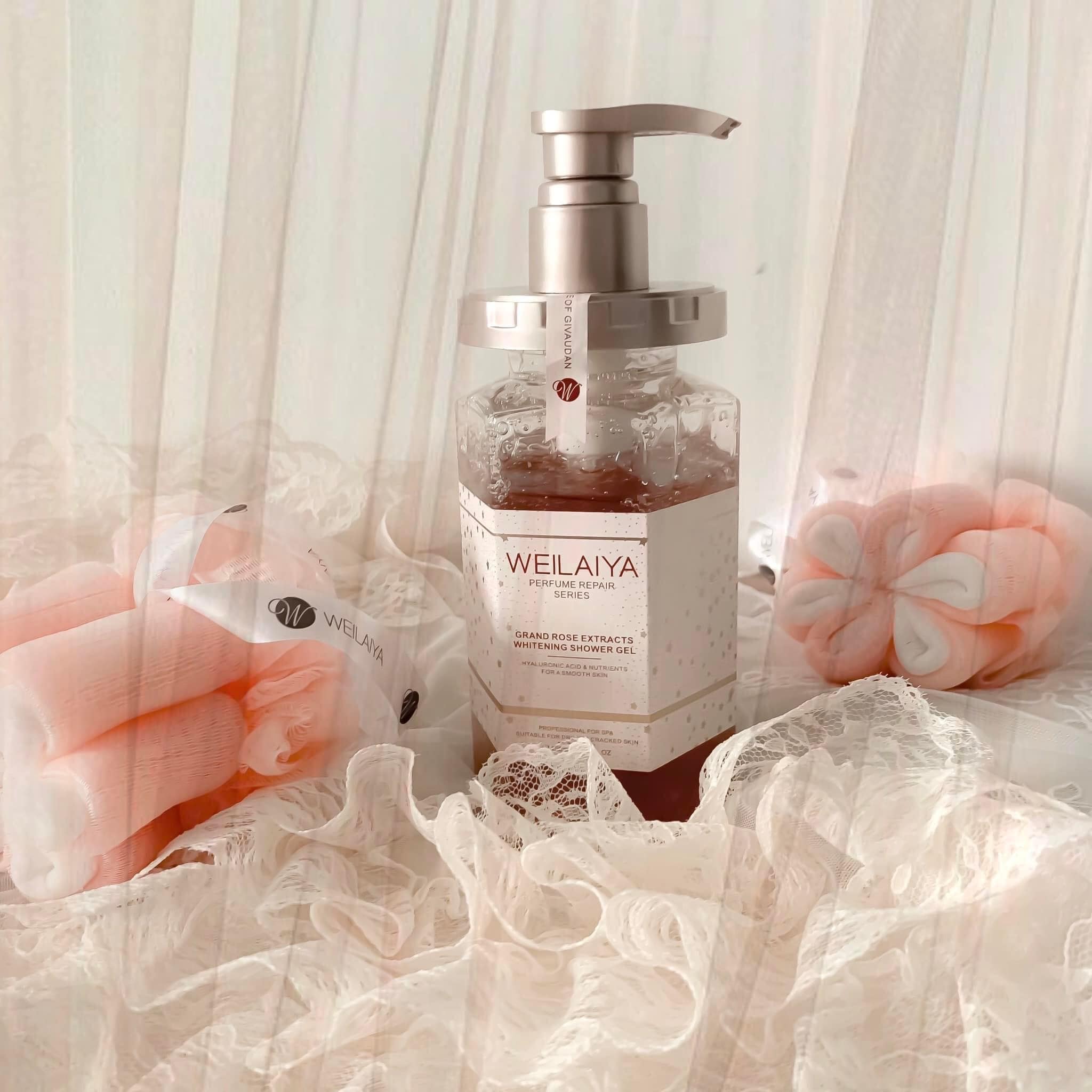 15878-269724645-1391725614576315-6391540662448212383-n-9.jpg Sữa Tắm Trắng Da Cánh Hoa Hồng Weilaiya Damask 450ml Chính Hãng - 6971025880783