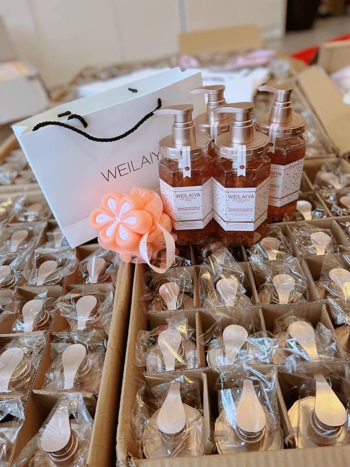 15878-270177160-3020385164892226-2933933829921880600-n-9.jpg Sữa Tắm Trắng Da Cánh Hoa Hồng Weilaiya Damask 450ml Chính Hãng - 6971025880783