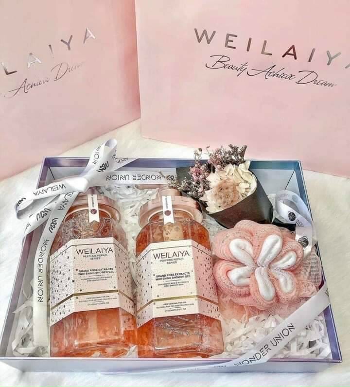 15878-z3125215701347-e4b8c7272b6eaf971de152d5b9730f1c-9.jpg Sữa Tắm Trắng Da Cánh Hoa Hồng Weilaiya Damask 450ml Chính Hãng - 6971025880783