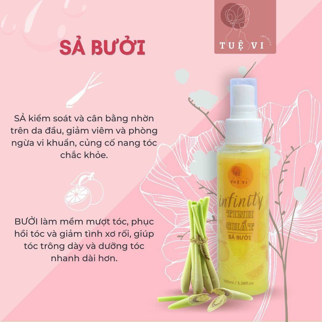 Tinh chất Xả Bưởi kích mọc tóc Tuệ Vi chính hãng