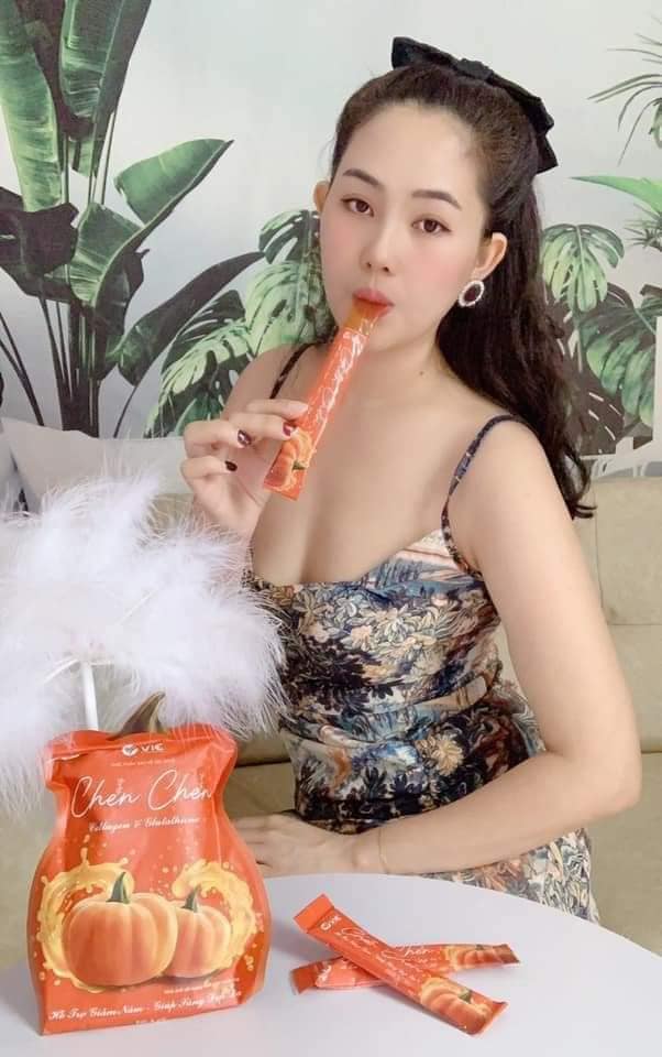 Thạch Bí Đỏ Chen Chen Vic chính hãng hỗ trợ giảm thâm nám