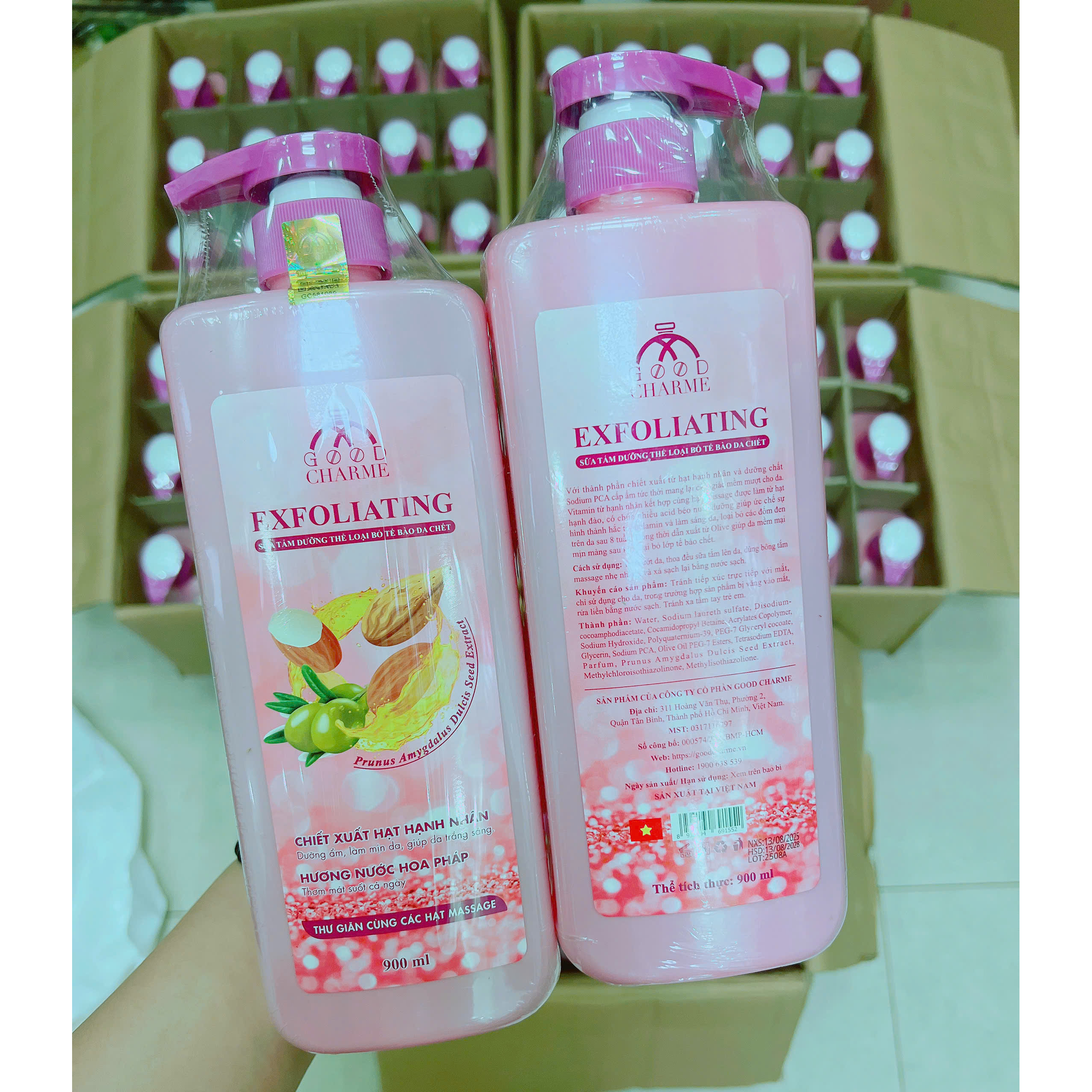 Đánh giá sữa Tắm Cho Nữ Tẩy Tế Bào Da Chết Charme Exfoliating Hạt Hạnh Nhân Hương Nước Hoa Pháp 900ml 11 Đánh giá sữa Tắm Cho Nữ Tẩy Tế Bào Da Chết Charme Exfoliating Hạt Hạnh Nhân Hương Nước Hoa Pháp 900ml