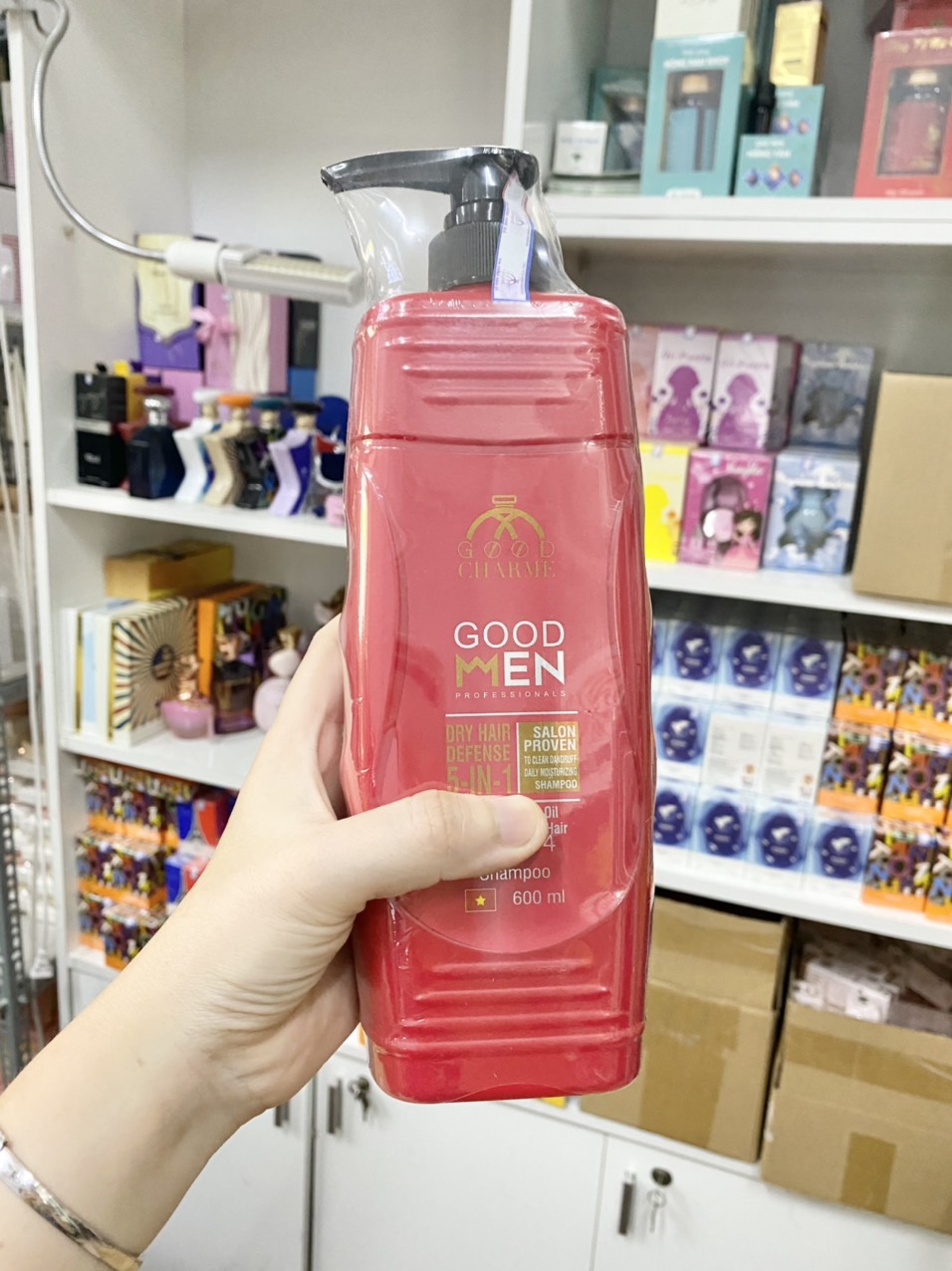 Sữa Tắm Gội Toàn Thân Good Men Đỏ Good Charme 7 Sữa Tắm Gội Toàn Thân Good Men Đỏ Good Charme