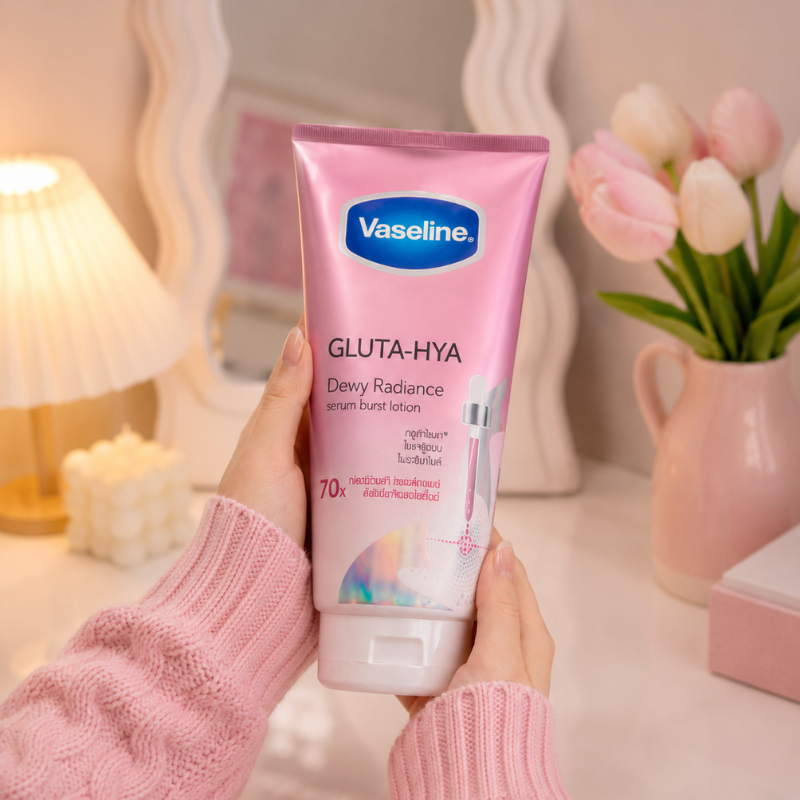 16317_6_20260611180527-1.png Sữa Dưỡng Thể Vaseline 70X Màu Hồng 300ml (Hàng nhập khẩu có tem phụ) - Phiên Bản Mới - 8851932427722