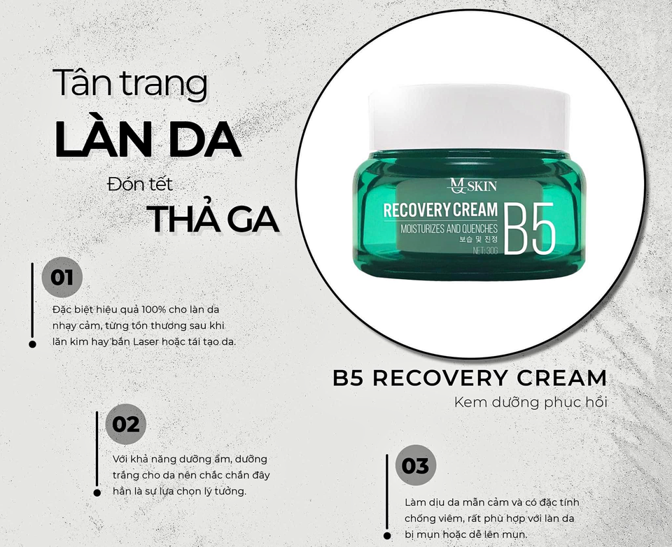 Đánh giá kem B5 MQ Skin Dưỡng Trắng Da Recovery Cream 12 Đánh giá kem B5 MQ Skin Dưỡng Trắng Da Recovery Cream