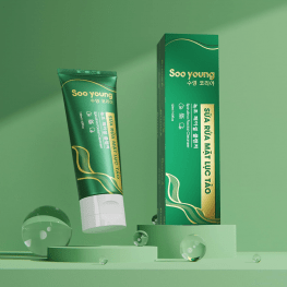 Sữa Rửa Mặt Lục Tảo Soo Young Chính Hãng