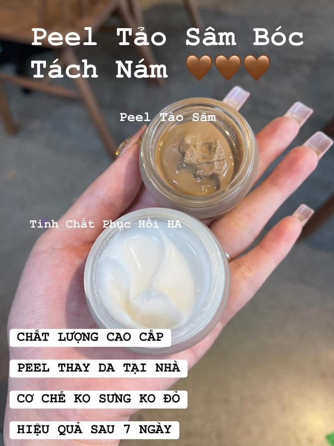 Combo Peel Da Tảo Sâm Đông Y 36 Vị + Kem Phục Hồi Da Ha 36 Vị MeeA Origin 21 Combo Peel Da Tảo Sâm Đông Y 36 Vị + Kem Phục Hồi Da Ha 36 Vị MeeA Origin