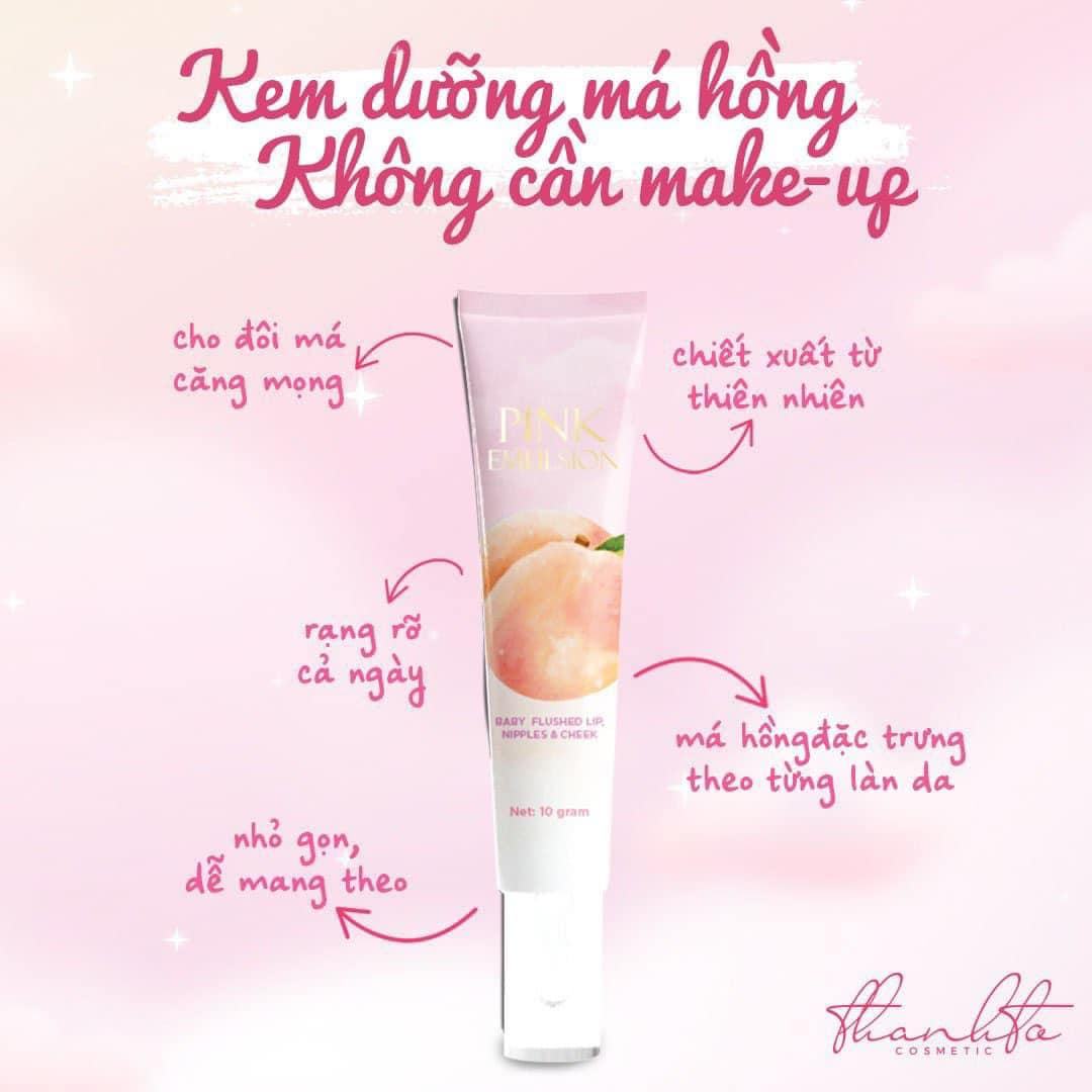 Đánh giá kem dưỡng má hồng pink Emulsion Thanh Tô Cosmetics chính ...