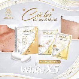 Tắm trắng tơ tầm White X5 Cheese NT Cosmetics Chính Hãng - 8936206760115