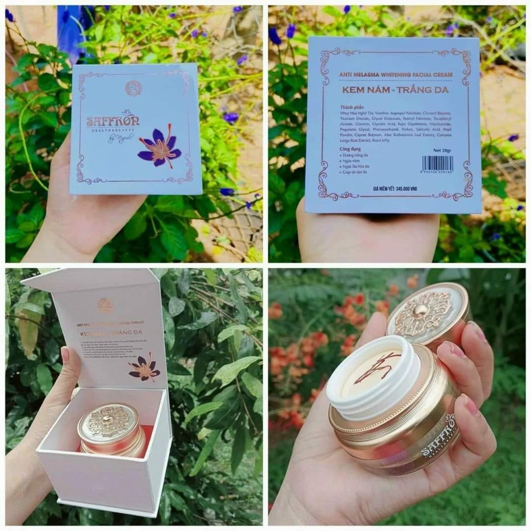 Kem Face Giảm Nám Saffron Napoli Hải Âu Việt 20 Kem Face Giảm Nám Saffron Napoli Hải Âu Việt