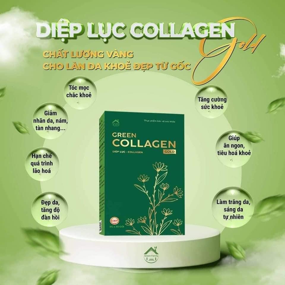17592-z3713315066155-31b7b27c10006987e3b8d75dad8afdf1-15.jpg Diệp Lục Collagen Gold Hộp Lớn 30 Gói Green Family - 8936095911353