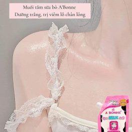 Muối tắm sữa bò tẩy tế bào chết A Bonne Spa Milk Salt 350g Thái Lan - 8857087000148