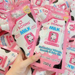 Muối tắm sữa bò tẩy tế bào chết A Bonne Spa Milk Salt 350g Thái Lan - 8857087000148
