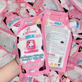Muối tắm sữa bò tẩy tế bào chết A Bonne Spa Milk Salt 350g Thái Lan - 8857087000148