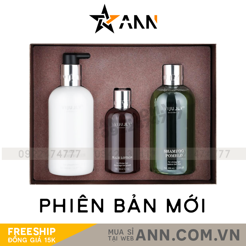 18043-1113014272-1-1.png Combo Dầu Gội Xả Xịt Bưởi Vijully Phiên Bản Mới - COMBOBUOI2