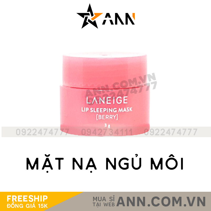18060-40a.png Mặt Nạ Ngủ Môi Laneige Mini 3g Hương Quả Mọng Phiên Bản Hàn - NAMOI02